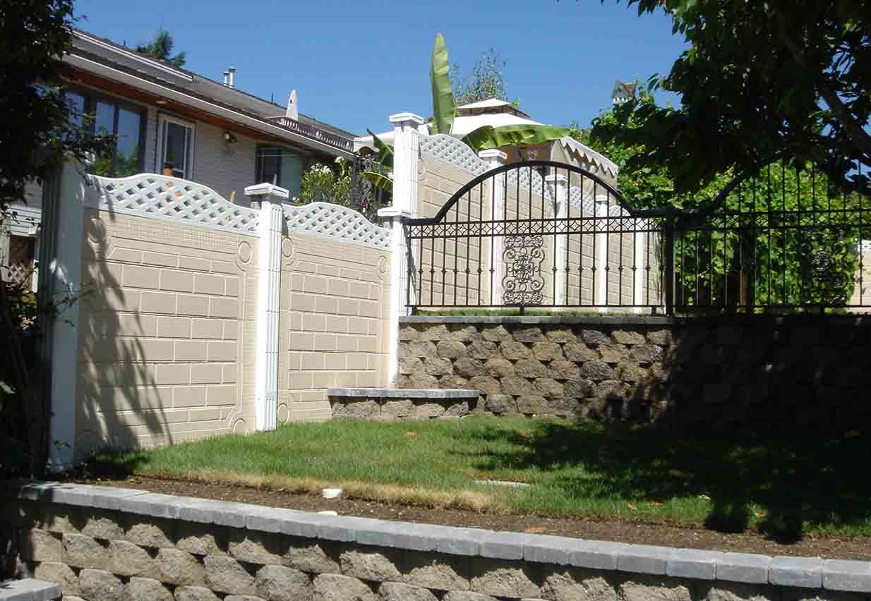 Concrete Fencing for Residential Properties in BC