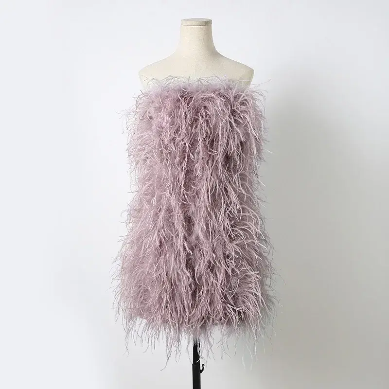 Thumbnail: Ostrich Feather Party Wrap
