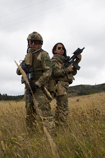 Co Fundadores Airsoft club house :Luisa Londoño , Jeison Aguilera