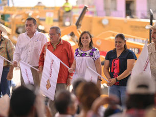 Banderazo a rehabilitación de la carretera Papantla, Espinal, Coxquihui, Ver.