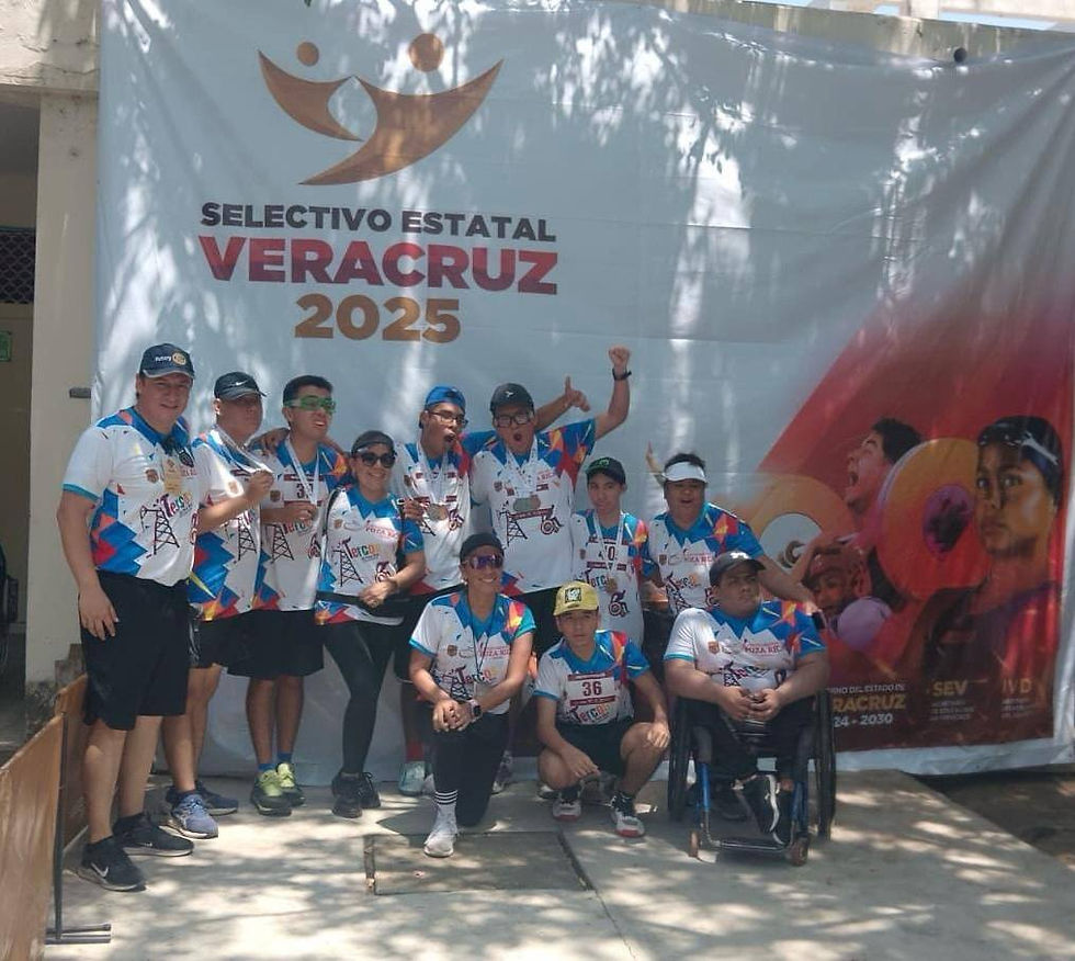 Tercos Club Deporte adaptado consiguen 10 medallas para Poza Rica!!!