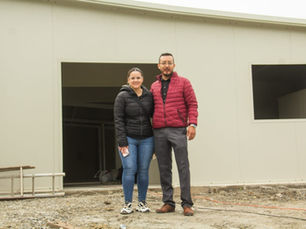 Avanza obra del centro para personas en contexto de movilidad: Diana Remes