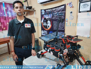 Con Rover de Minería Lunar, joven de 18 años, competirá en el Politécnico