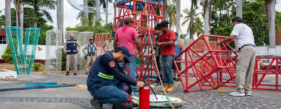 Buena coordinación para seguridad en las Fiestas Patrias de Poza Rica