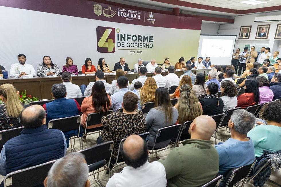 Poza Rica cierra ciclo de cuatro años de Gobierno