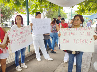 ES INHUMANO TRABAJAR EN PÉSIMAS CONDICIONES EN EL IMSS 24 POZA RICA