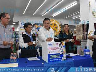 Se suman tiendas comerciales, a Proyecto del Club Rotario