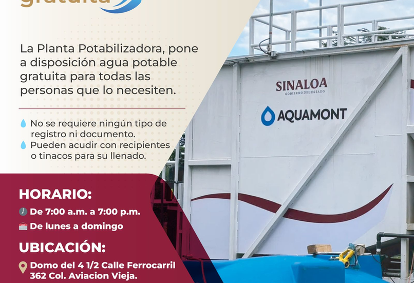 Ayuntamiento ofrece Agua Potable Gratuita para apoyar a las familias durante la crisis
