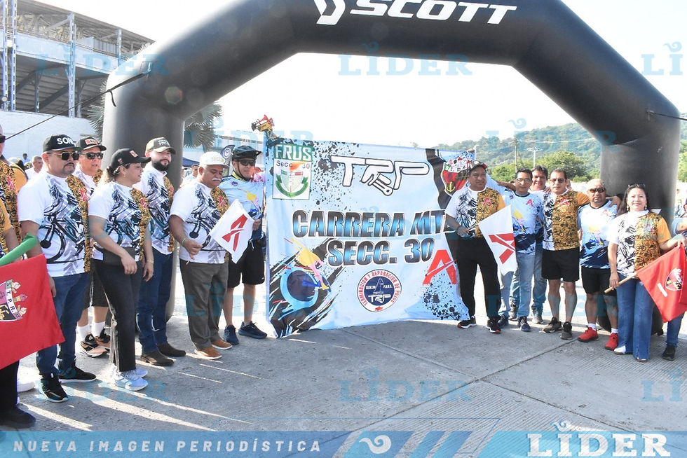 Participan más de 450 en Carrera Ciclista de Montaña de la Sección 30