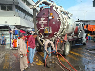 Refuerzan acciones preventivas por lluvias en Poza Rica