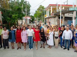Avances en infraestructura urbana en la colonia Manuel Ávila Camacho