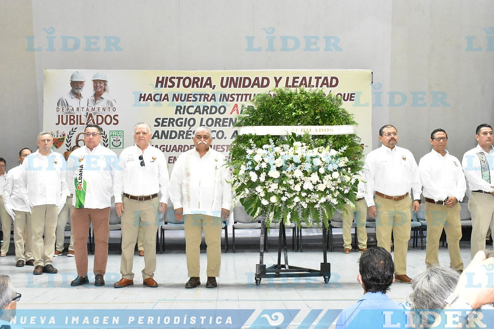 Somos los forjadores de un PEMEX, orgullo y fortaleza de México”: Javier Inés Ramos