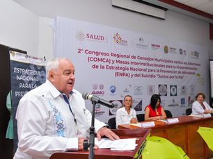 Poza Rica, ciudad anfitriona de congreso regional contra adicciones y el suicidio