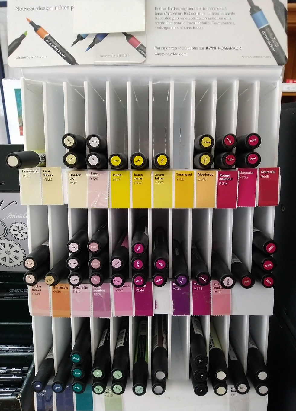 Miniature : Feutres à alcool Promarker, Winsor & Newton