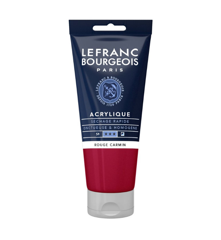 Rouge carmin Acrylique fine, 200ml