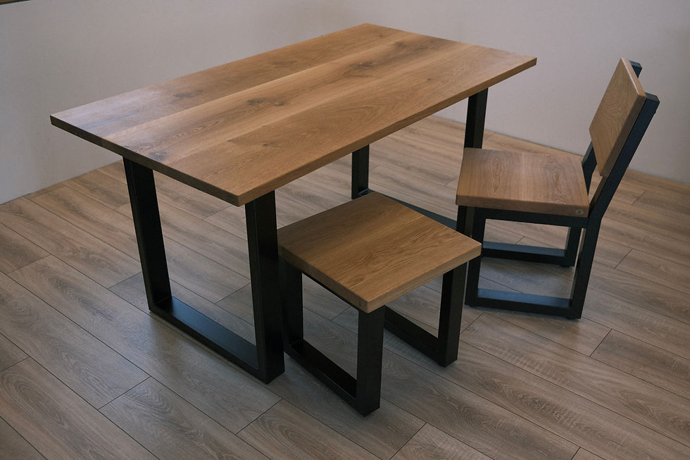 Miniaturbild: Eichenblatt® Signature Designer-Stuhl aus massiver Eiche