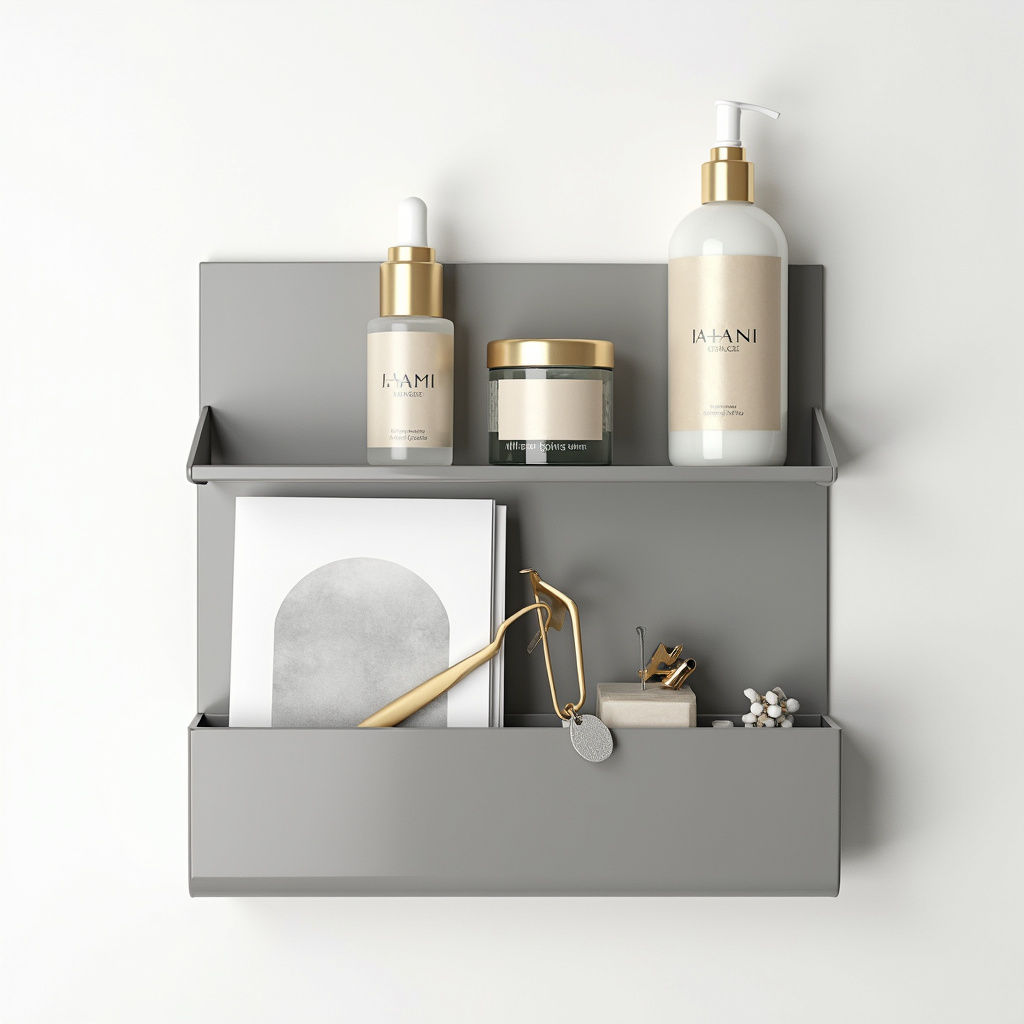 Recycled Metal Wall Organizer