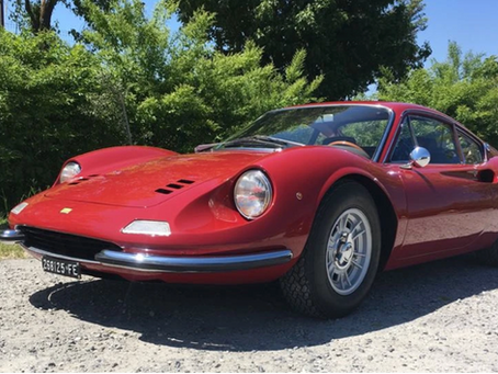 Ferrari representing Luca Lavieri’s background in valuable cars, collector vehicles, and international automotive opportunities.
