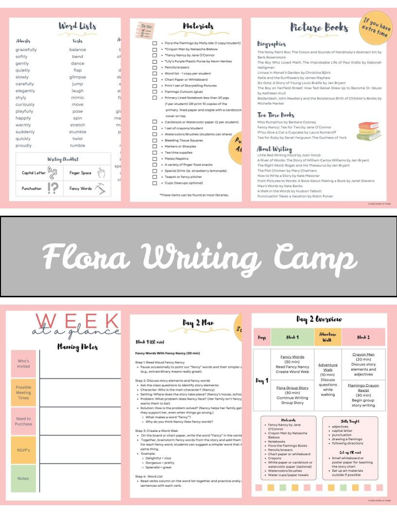 Flora Writing Camp