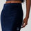 Thumbnail: Micro Corduroy Winter Break Mini Skirt - Navy