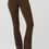 Thumbnail: Airbrush High-Waist Bootcut Legging - Espresso