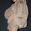 Thumbnail: Opulent Faux Fur Statement Jacket - Oat
