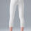 Thumbnail: High-Waist Airbrush Capri - White