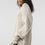 Thumbnail: Cable Knit Crew Neck Sweater - Bone