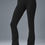 Thumbnail: Airbrush High-Waist Kick-Back Legging - Black