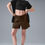 Thumbnail: 7" Crinkle Nylon Excursion Cargo Short - Espresso