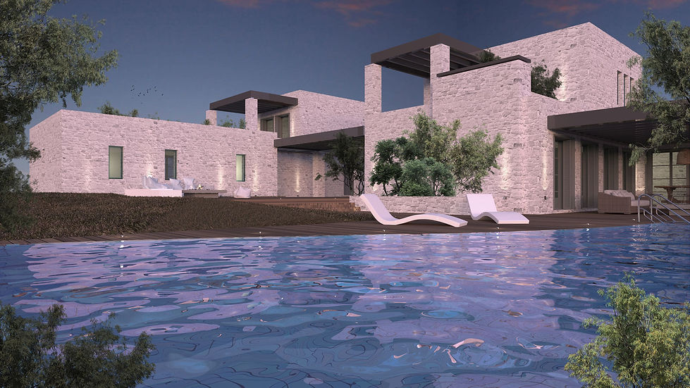 Εξοχικη κατοικια στην Αντιπαρο.