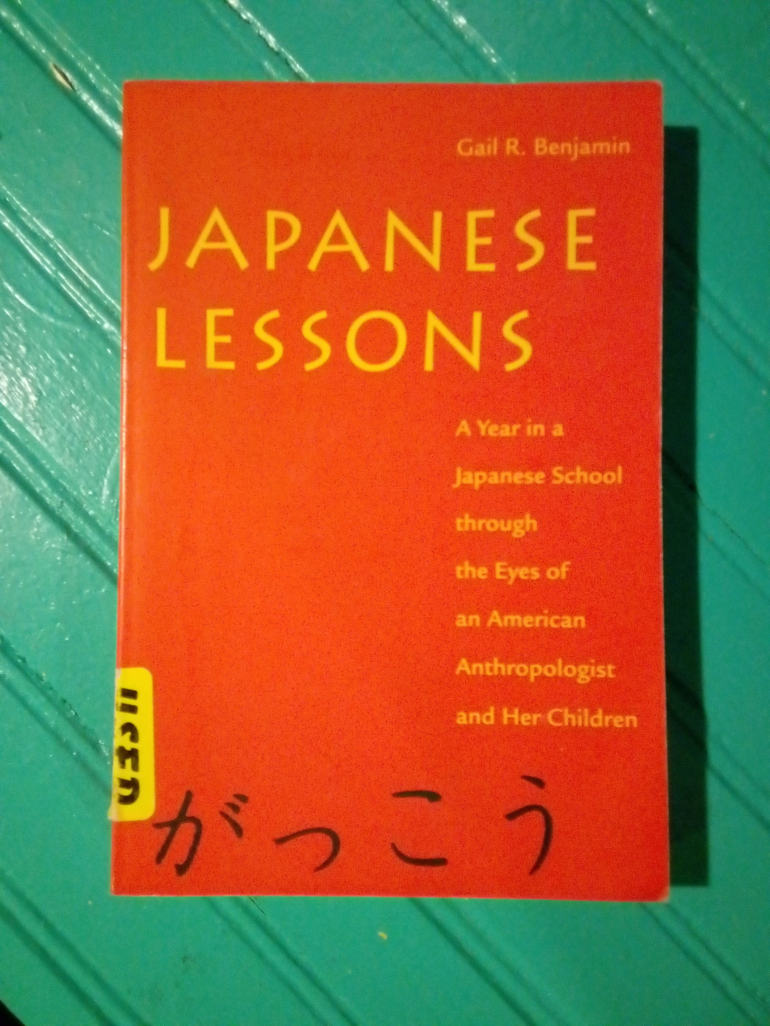 Japanese lessons ( a year in a Japanese school..)