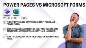 Power Pages VS Microsoft Forms Breakdown