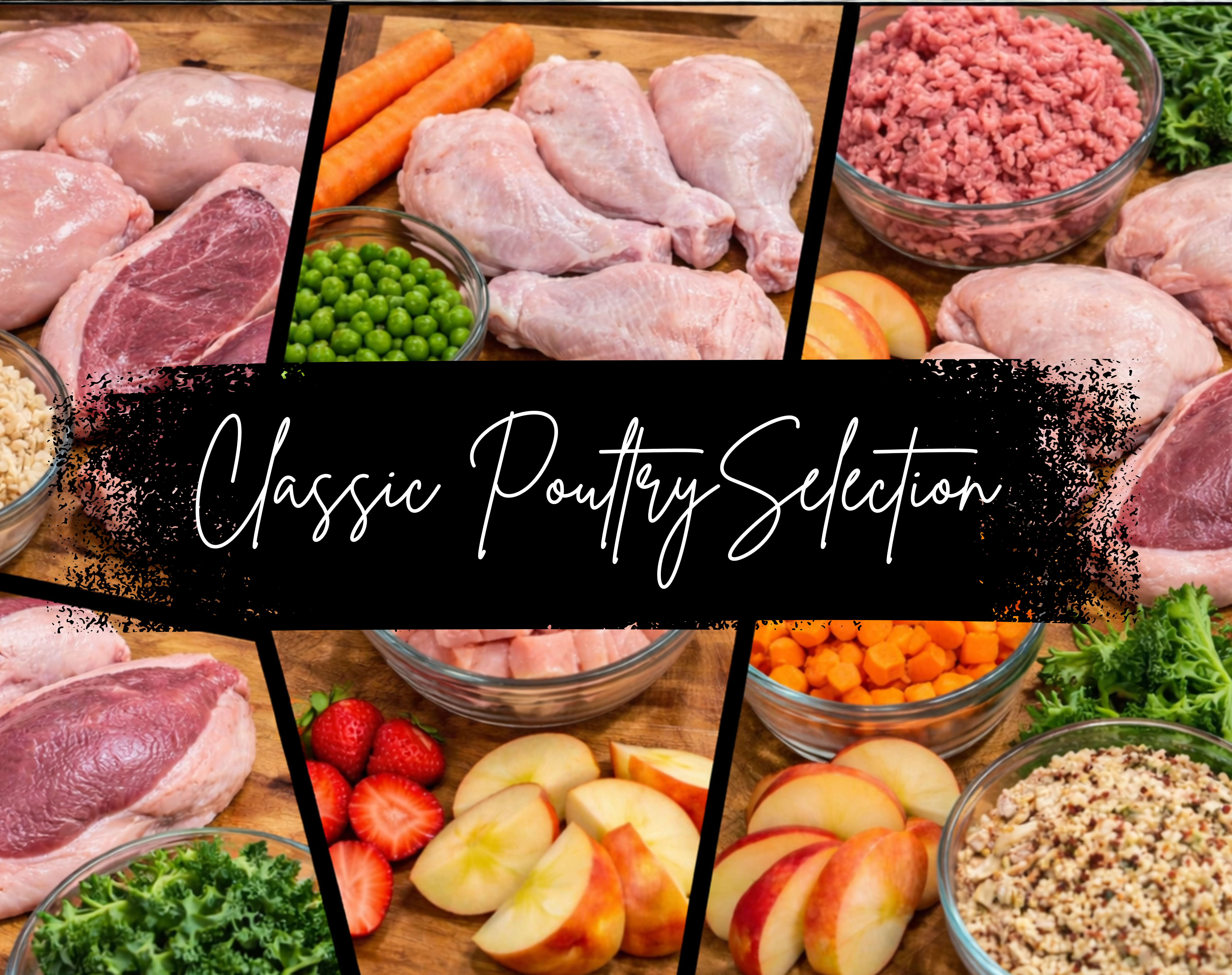 Classic Poultry Selection - Chicken & Turkey Recipes - 15ct, 30ct, or 60ct