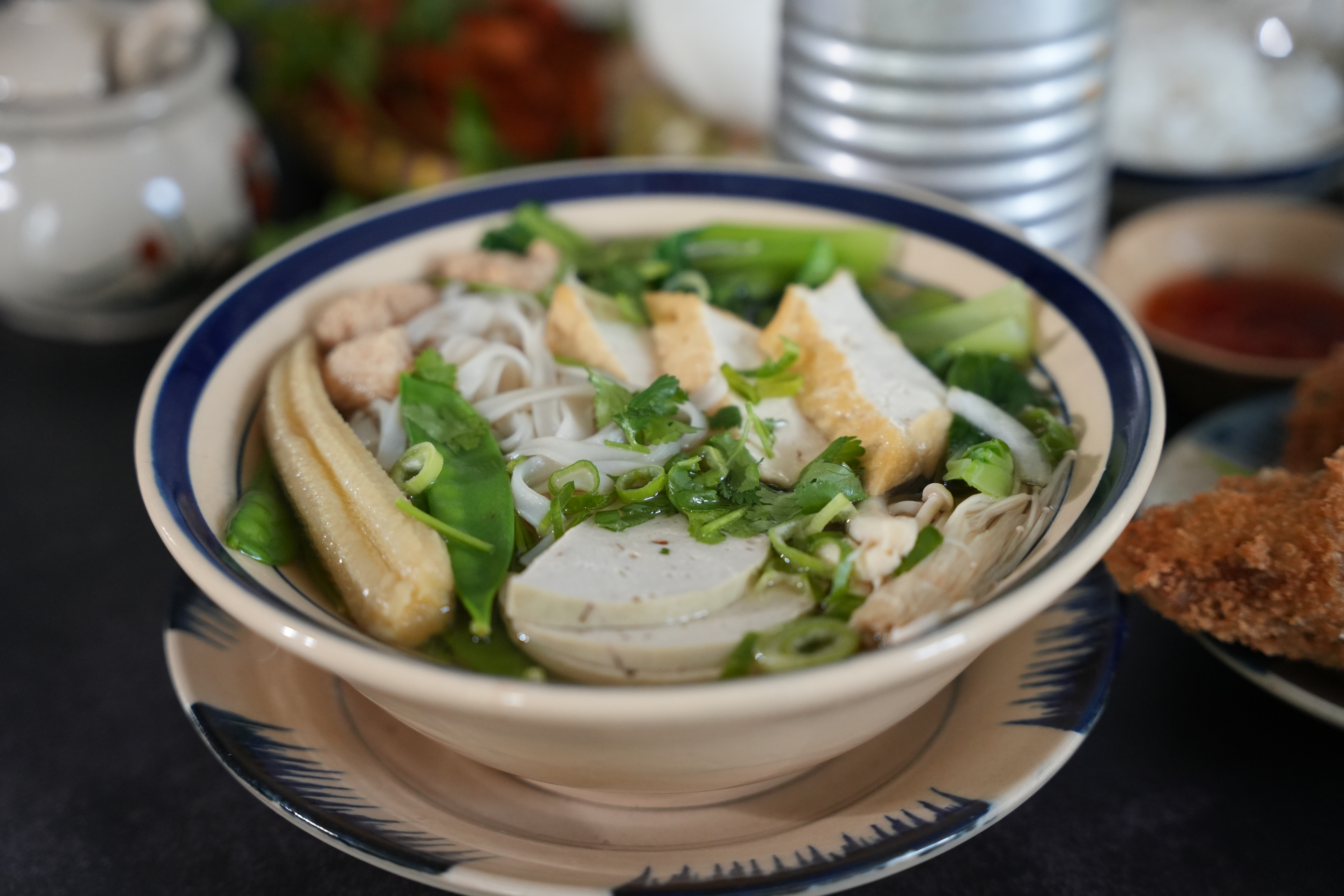 Arranged Food and Objects