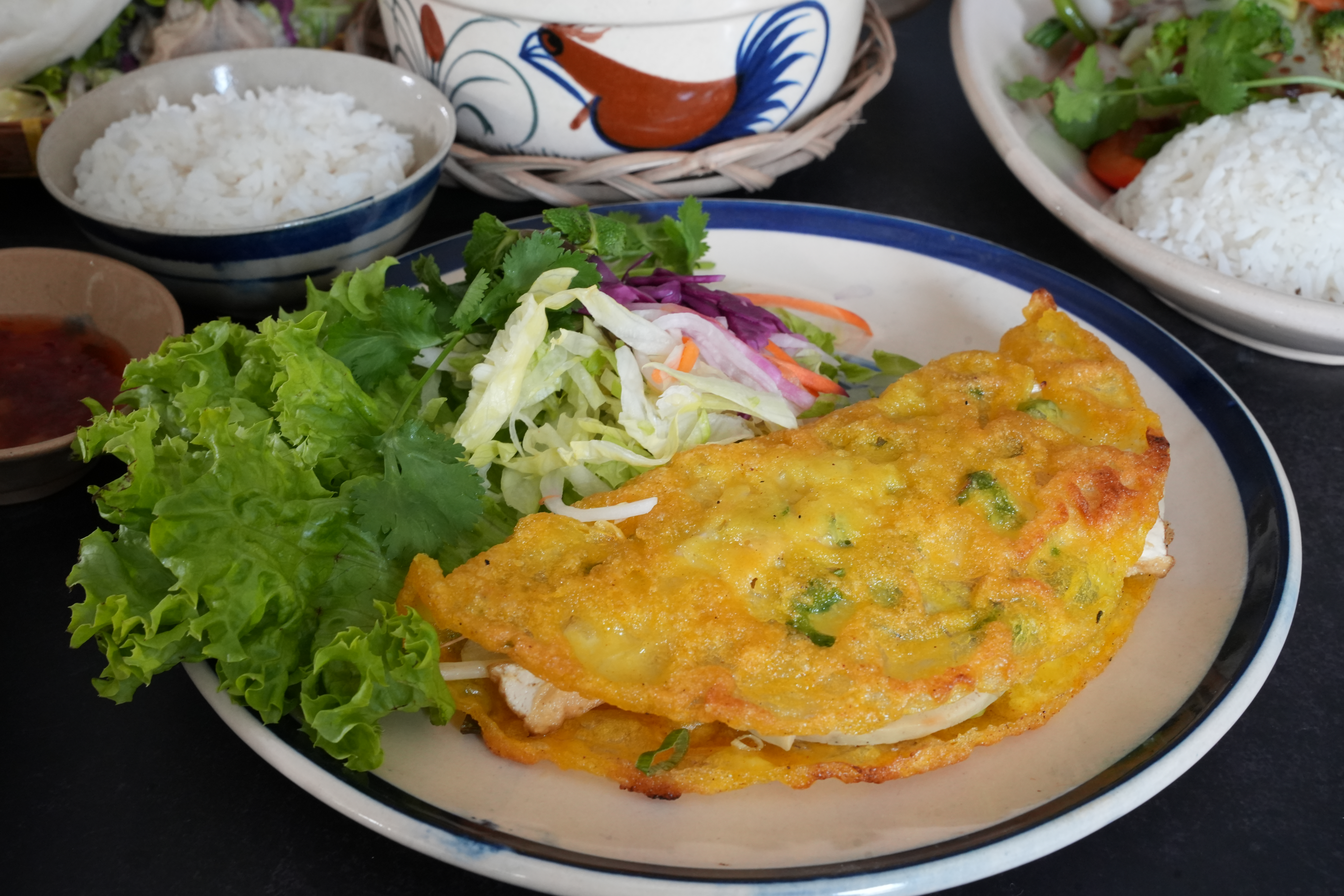 Arranged Food and Objects