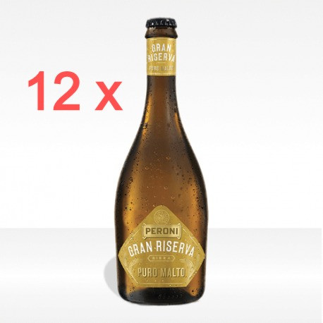 Birra Peroni Gran riserva Puro Malto cl 50 - 12 bottiglie