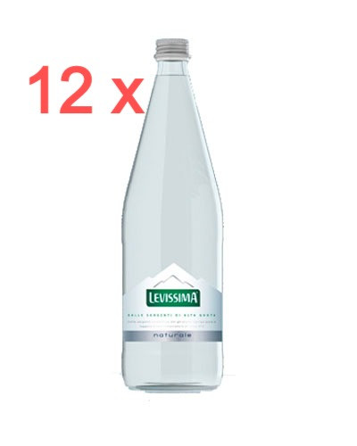Acqua Levissima Naturale Lit. 1 - 12 bottiglie vetro