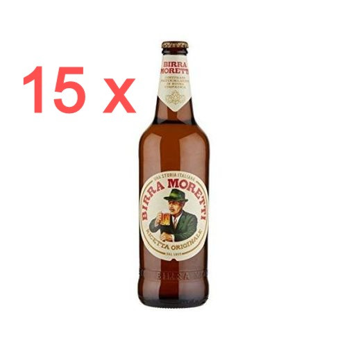 Birra Moretti cl 66 - 15 bottiglie