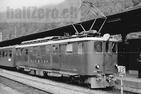 SBB CFF FFS Deh 4/6 Fhe 4/6 Dhe 4/6 Deh 120 Brünig