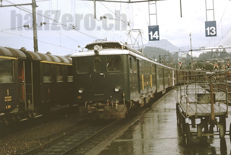 SBB CFF FFS Deh 4/6 Fhe 4/6 Dhe 4/6 Deh 120 Brünig