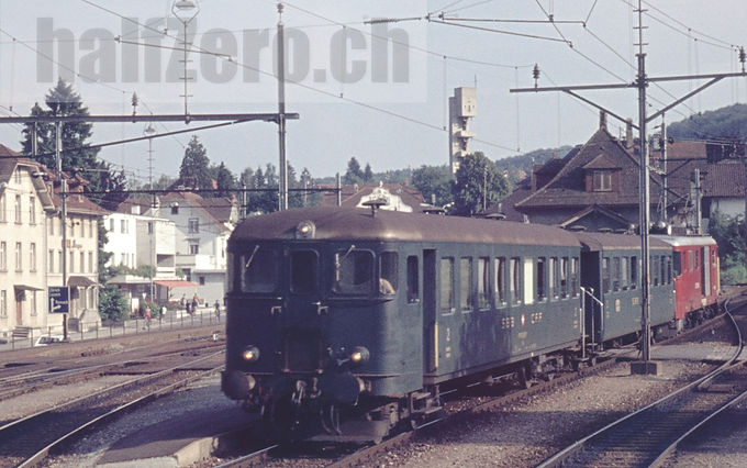 Les premiers véhicules du Seetalbahn