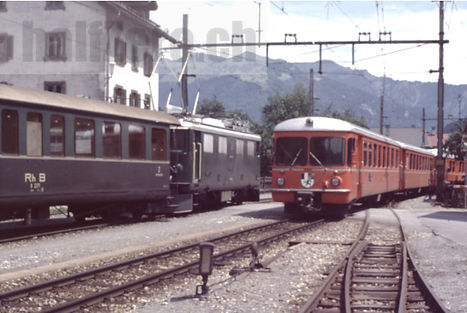 RhB - Chemins de fer rhétiques - Rhätische Bahn - Ferrovia Retica - Viafer Retica