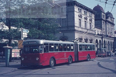 SW - Stadtbus Winterthur / WV - Winterthurer Verkehrsbetriebe