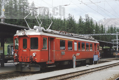 RhB - Chemins de fer rhétiques - Rhätische Bahn - Ferrovia Retica - Viafer Retica
