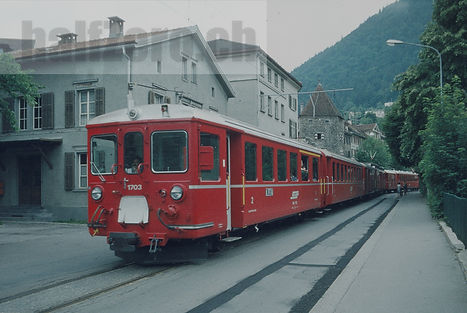 RhB - Chemins de fer rhétiques - Rhätische Bahn - Ferrovia Retica - Viafer Retica