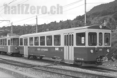 MVR - Montreux-Vevey-Riviera / CEV - Chemins de fer électriques veveysans