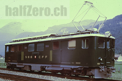 SBB CFF FFS Deh 4/6 Fhe 4/6 Dhe 4/6 Deh 120 Brünig