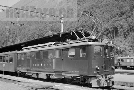 SBB CFF FFS Deh 4/6 Fhe 4/6 Dhe 4/6 Deh 120 Brünig