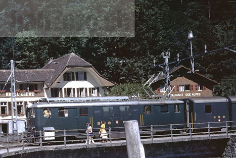 SBB CFF FFS Deh 4/6 Fhe 4/6 Dhe 4/6 Deh 120 Brünig